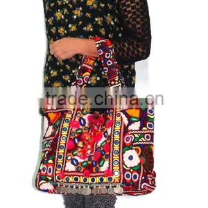 Vintage Banjara Bag Gypsy Banjara Handbag Vintage Banjara Tote Bag thumbnail-2