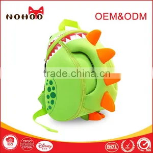 BSCI Audit Popular Neoprene New Design Kids School Bag, Cute Kids Dinosaur Backpack thumbnail-1