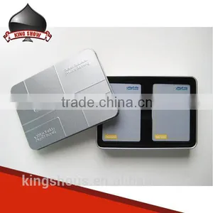 High End Playing Cards Metal Box With Custom Logo thumbnail-1