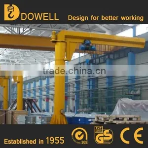0.25-1t Column Swing Lever Cantilever Light Duty Jib Crane thumbnail-3