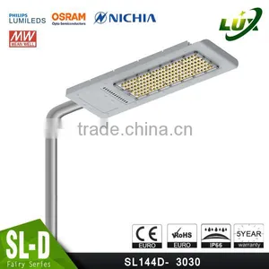 Super Slim Design, Nichia LED, 100-140lm/W, Promotional Price, 2016 CE Rohs Approved, Meanwell Driver 90W LED Street Lighting thumbnail-6