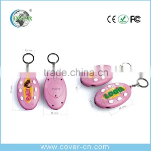 6 Buttons Custom Voice Recorder Keychains thumbnail-2