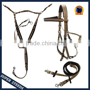 Horse Briddle With Raised Browband thumbnail-4