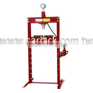 Hand Pump Operated Air Hydraulic Shop Press (With Gauge) thumbnail-1