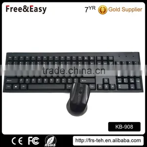 Ergonomics Style and 2.4Ghz Wireless Type Keyboard and Mouse Combo thumbnail-4