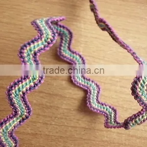 Popular Beautiful Ric Rac Ribbon With Good Quality thumbnail-2