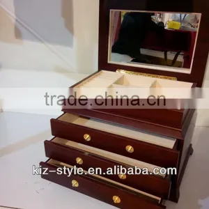 High Quality Wood Jewelry Cases thumbnail-4
