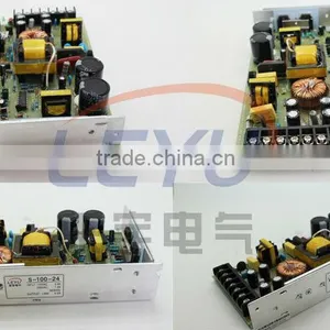 LEYU High Reliable CE 100w Single Output 12v 24v Power Supply Units thumbnail-2