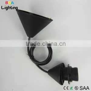 E27 Black Hanging Light Parts thumbnail-3