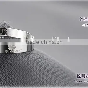 316l Stainless Steel Ring For Couple Surgical Steel Wedding Ring thumbnail-4