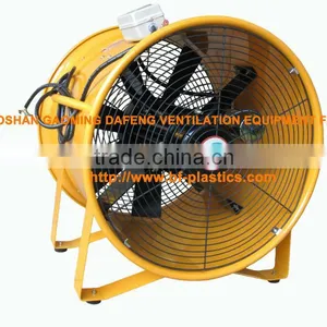20" Orange Ducted Exhaust Fan With Side Loop thumbnail-1