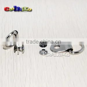 3/4" Metal D-Rings Nickel Plated Dee Rings For Bag Shoes Horse Gear Harness Picture Frame Hangers #FLQ087-S thumbnail-4