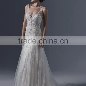 Best Quality Muslim Bridal Wedding Dress thumbnail-6