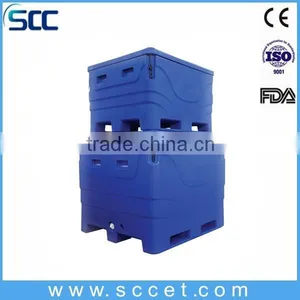 Insulated Plastic Marine Storage Container / 1000liters thumbnail-1
