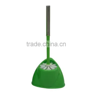 Cheap Plastic Removable Colored Corner Toilet Brush Set thumbnail-1