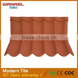 Wanael Insulated Colorful Stone Coated Metal Roof Tile thumbnail-3