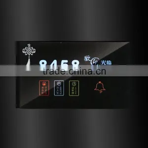 Combines Door Control Switch,Touch Door Bell Switch With LED Room Number Display. thumbnail-2