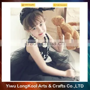 High Quality Christmas Cute Girl Wedding Dress Black Baby Tutu Dress thumbnail-4