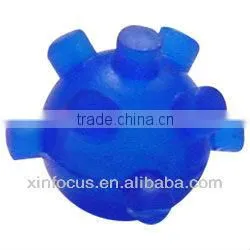 Silicone UV Tongue Tickler - Seamine Blue& Body Piercing Jewelry Accessory thumbnail-1