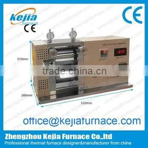 4" Electric Hot Rolling Press / Calender up to 100C - MSK-HRP-01 thumbnail-1
