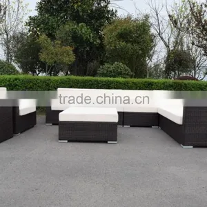 Outsunny Deluxe Outdoor Patio PE Rattan Wicker 7 pc Sofa Set thumbnail-1