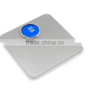 Digital Body Weight Bath Scale 180kg, Round LCD Display, Electronic Bath Scale thumbnail-5