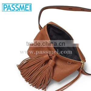 Factory Directly Genuine Leather Bag Leather Belt Bag for Woman thumbnail-3
