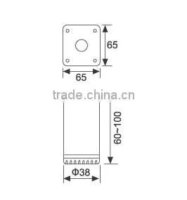 RS1503 Stainless Steel Adjustable Table Leg thumbnail-2
