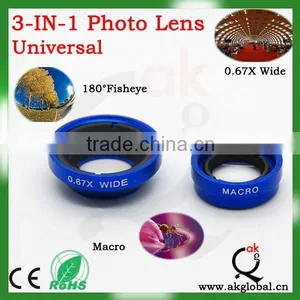 Hot Magnetic Wide 180 Degree Detachable Fish Eye Lens for Iphone 6 thumbnail-6