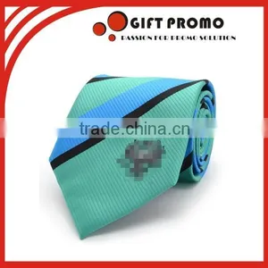 Custom Man Silk Embroidery Logo Tie thumbnail-1