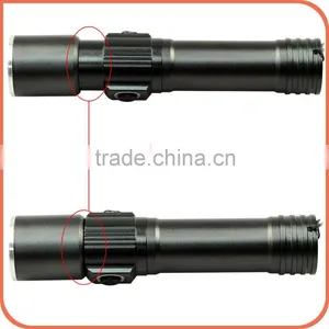 Latest China Factory XPG 5w 18650 Rechargeable Mini Zoom Flash Light for Camping Outdoor thumbnail-4