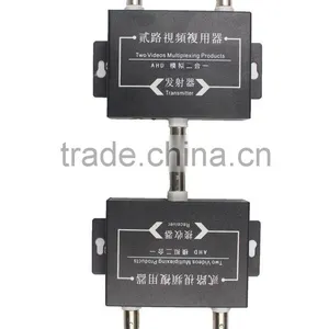 Wholesale High Concentric Cable 2ch Video Transmitter With 1 Coaxial Cable Receiver 1 Input to 2 Output thumbnail-2