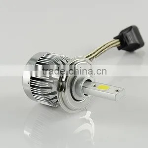 C1 Led Headlight Bulbs COB Chip Motor Front Lights Conversion 9005 9006 Kit for All Cars thumbnail-5