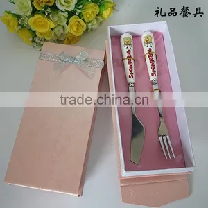 2015 Hot Sale Small Knife and Spoon Ceramic Cutlery Set thumbnail-1