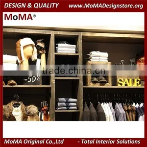 Cube Solid Wood Display Cabinet/Menswear Display Idea/Store Fitting Furniture thumbnail-6