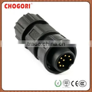 Middle 8 Pin Cable Connector, IP67 Waterproof Connector, Chogori High Quality Wire Connector thumbnail-1