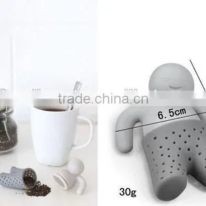 Hot Selling! Eco-friendly Silicone Mr Tea Infuser, Silicone Tea Infuser for a Mug or Cup, FDA Approved thumbnail-5
