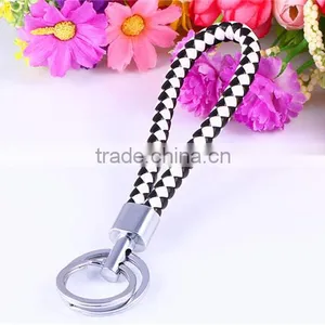Colorful Braid Leather String Key Chains Advertising/promotion Gift thumbnail-6
