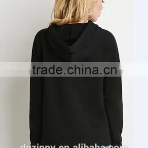 China Wholesale New Fashion Hoodie Design Classic Fleece Hoodie for Women thumbnail-3