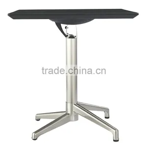 Wholesale Fashion Red Plastic ABS Square Folding Table, Coffee Table Table (NH895) thumbnail-2