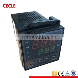 Dual Digital RKC PID Temperature Controller THG-6411 With Thermocouple K Relay Output thumbnail-1
