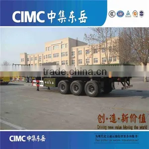 CIMC BPW Axle Dropside Flatbed Semi Trailer Tractor By Beiben Head Sales Africa thumbnail-5