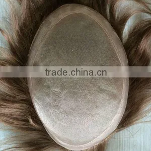 Cheap Toupee for Men Human Hair Toupee for Men thumbnail-2