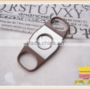 Red Plastic Cigar Scissors, Cigar Cutter thumbnail-1