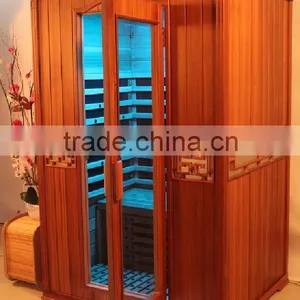 CE Approved Red Cedar Health Care Products Russian Sauna Room China thumbnail-4