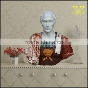 European Character Bust Bust of White Marble Carving Boutique thumbnail-3