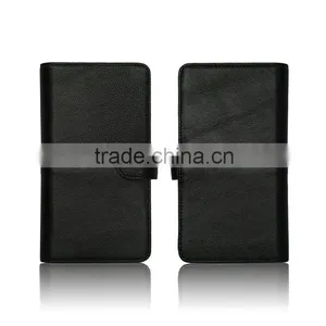 Genuine Leather Wallet Case for Mobile Phone,Cards and Money,Super Slim Design thumbnail-2