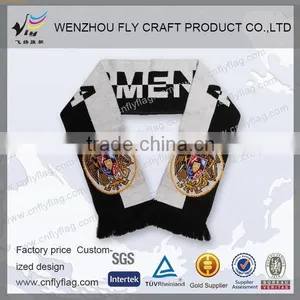Football Fan Scarf Football Fan Woven Football Scarf thumbnail-3