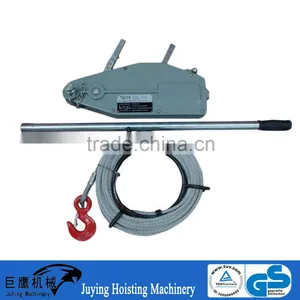 Portable 1.6 Ton Aluminium Alloy Wire Rope Pulling Hoist thumbnail-1