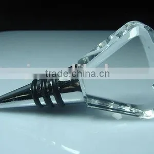 WBS-04,crystal Wine Bottle Stopper for Corporate Gift thumbnail-1